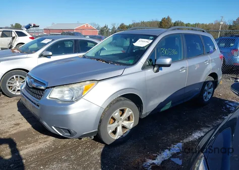 2015 Subaru Forester 2.5I Premium from USA, damaged, VIN JF2SJADC4FH427029